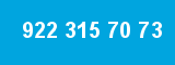 922 315 70 73